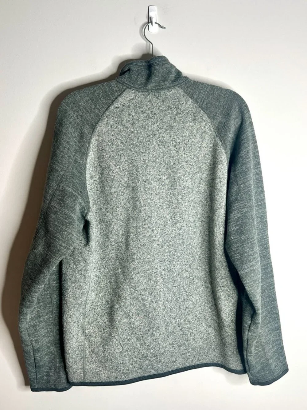 Patagonia Men's Better Sweater 1/4-Zip Pullover Outdoor Mock Neck Sz Large